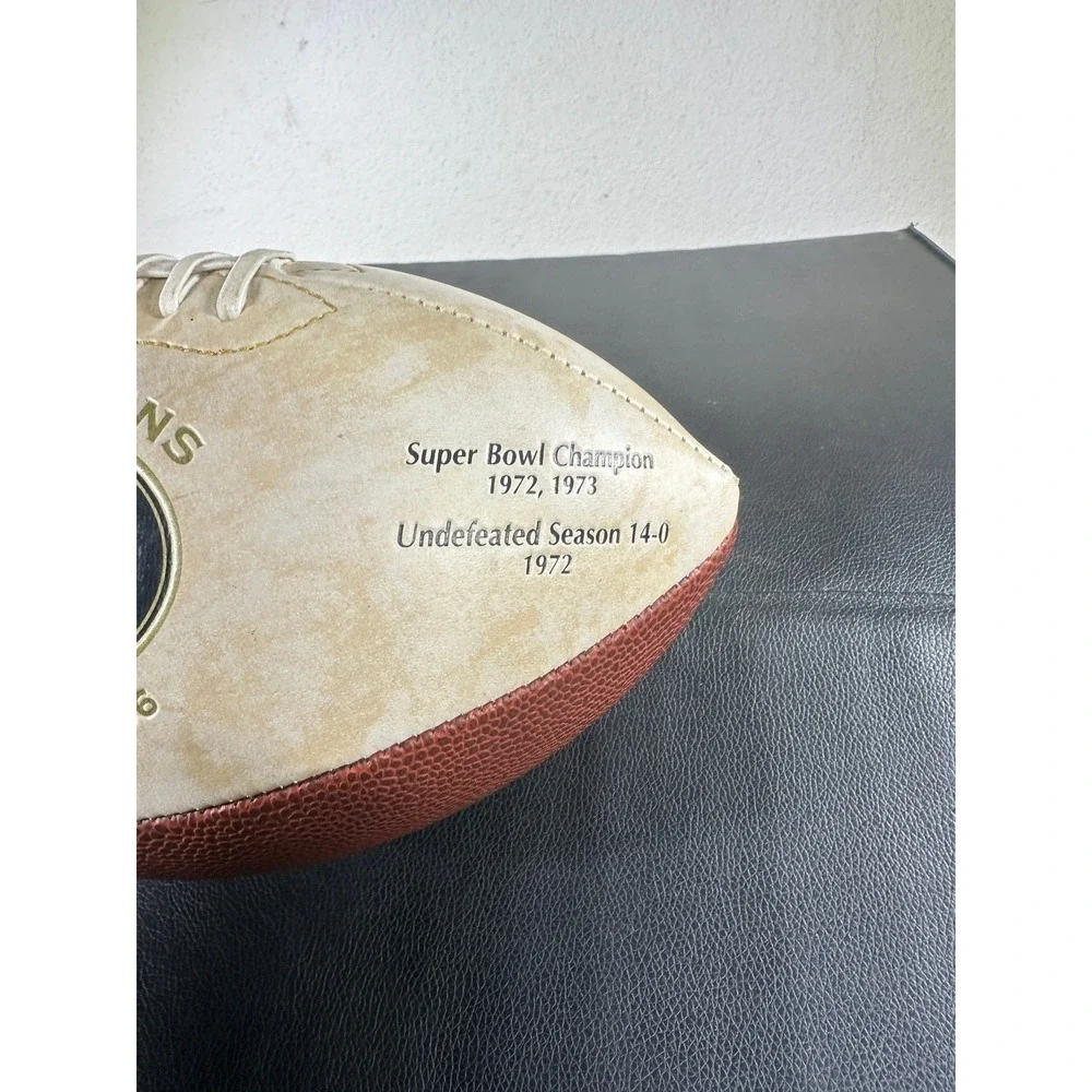 Miami Dolphins Vintage Fotoball Limited Edition Commemorative Football 1998 NFL